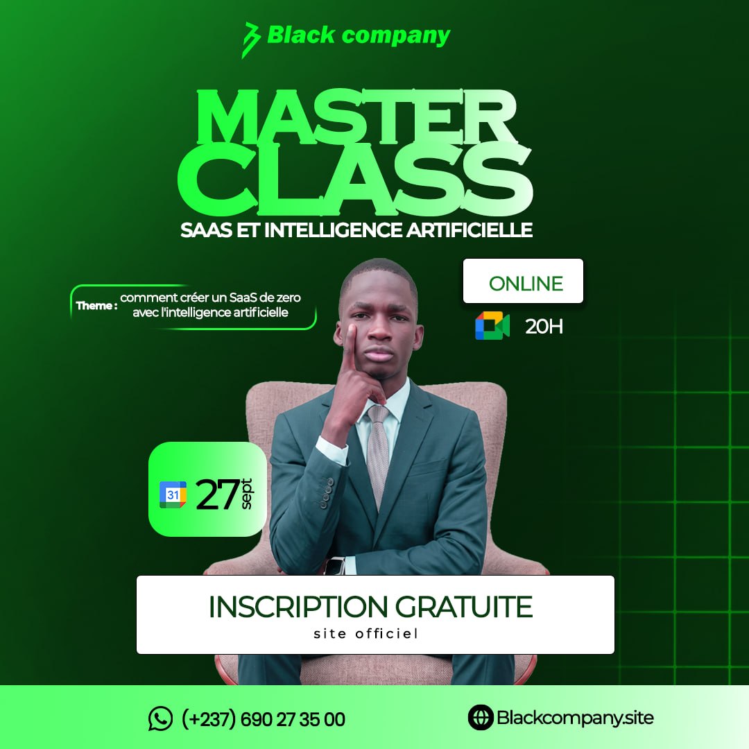 Masterclass SaaS & Intelligence Artificielle